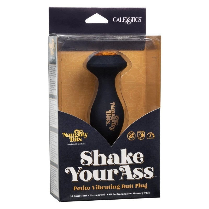 Naughty Bits Shake Your Ass Vibrating Anal Plug Anal Vibrators