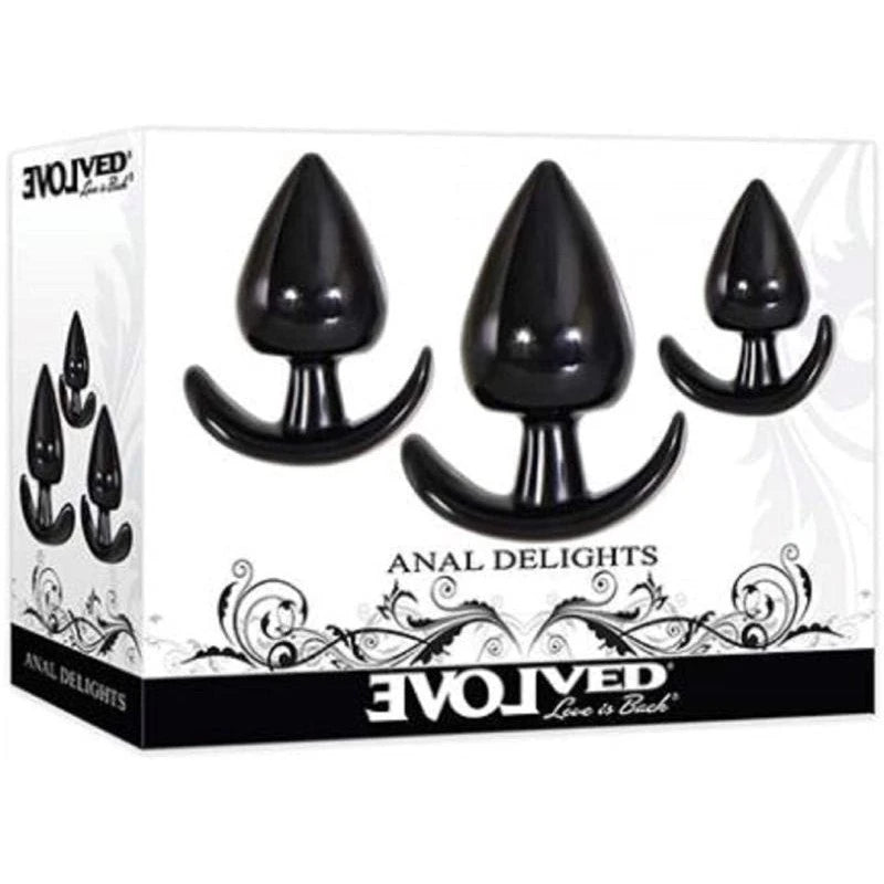 Evolved Anal Delights Butt Plugs