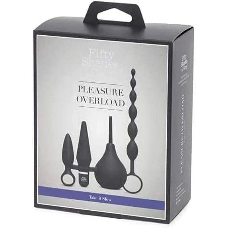 Fifty Shades of Grey Pleasure Overload Starter Anal Kit Butt Plugs