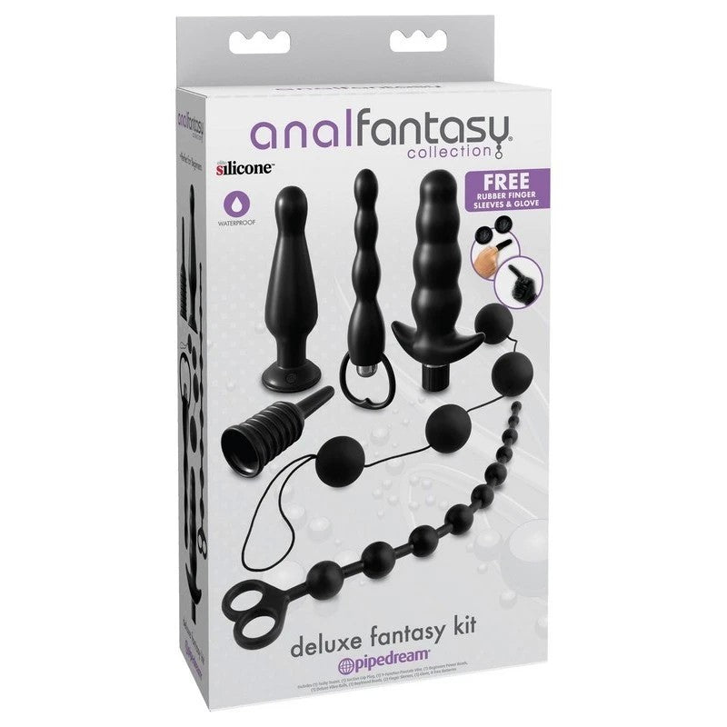 Anal Fantasy Collection Deluxe Fantasy Kit Butt Plugs
