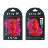 Forto F-78 Pointee Plug Red Butt Plugs