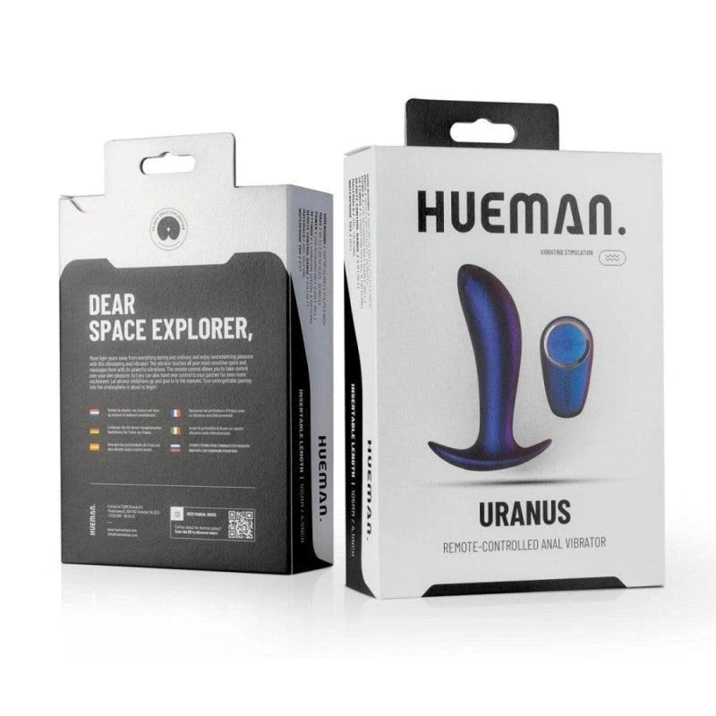 Hueman Uranus Remote Controlled Anal Vibrator Butt Plugs