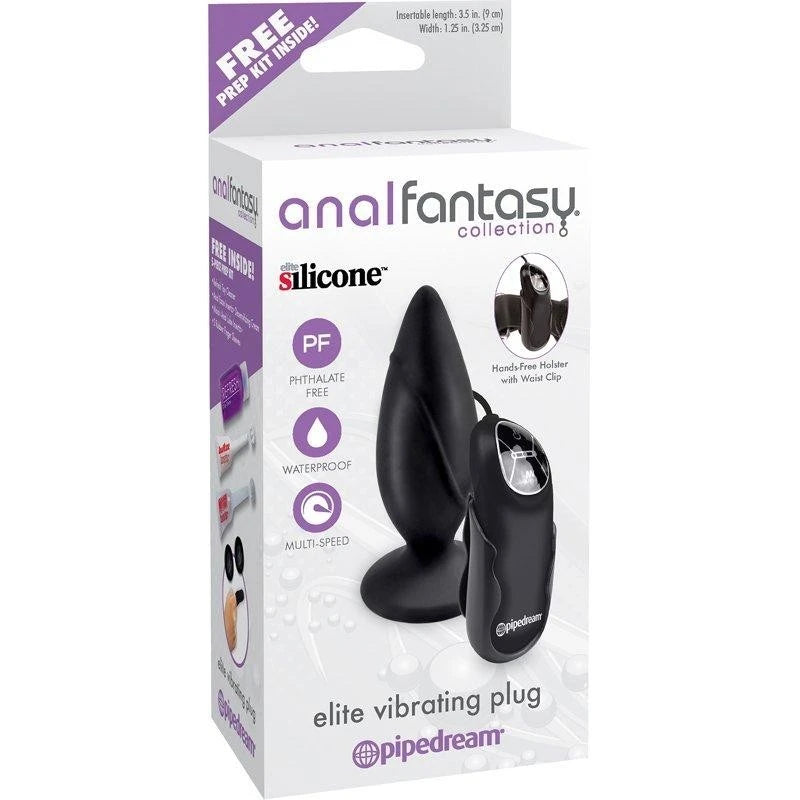 Anal Fantasy Collection Elite Vibrating Butt Plug Anal Vibrators