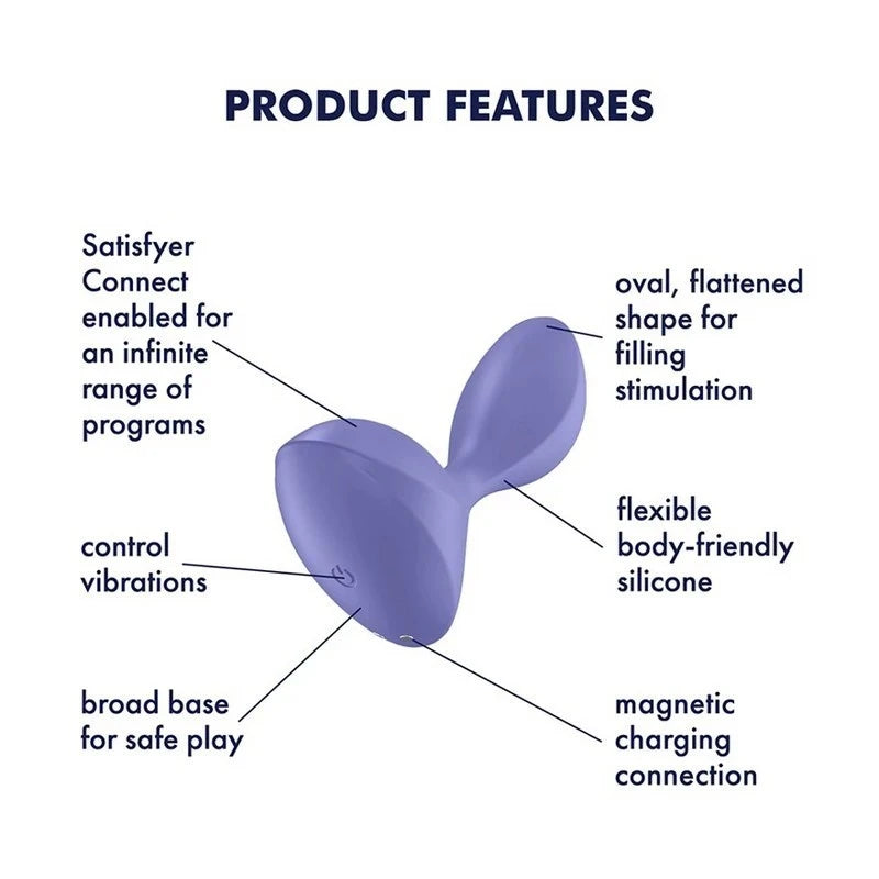 Satisfyer Sweet Seal App Controlled Anal Vibrator Anal Vibrators