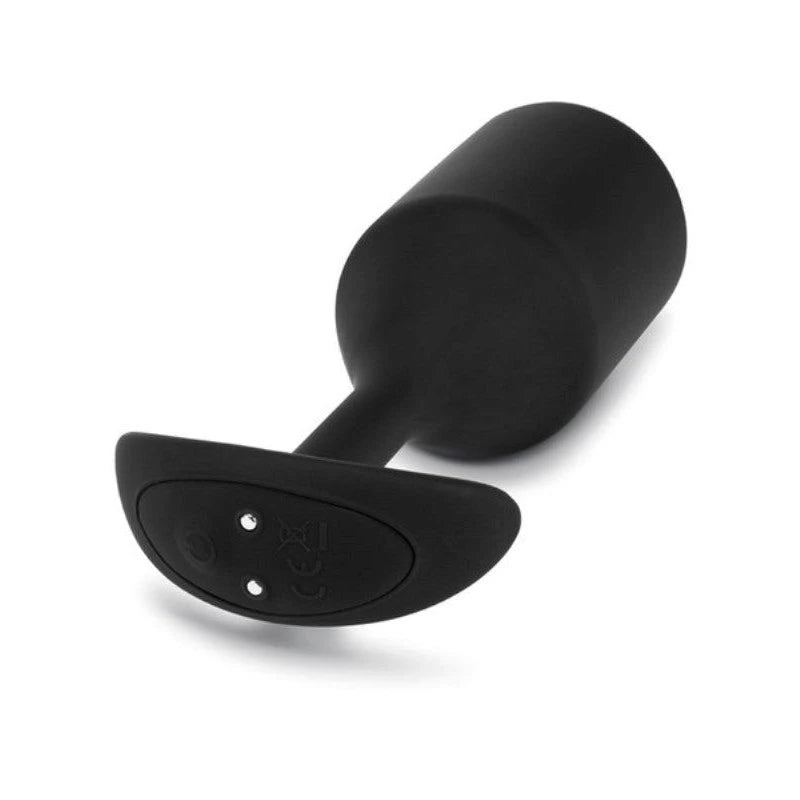 b-Vibe Vibrating Snug Plug XXL Black (size 5) Butt Plugs