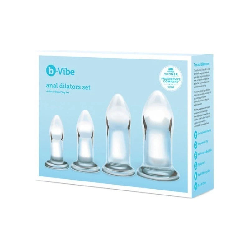 b-Vibe Anal Dilators Set Butt Plugs