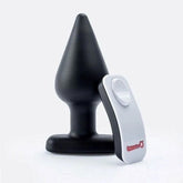 My Secret Remote Vibrating XL Plug Black Single Anal Vibrators