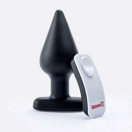 My Secret Remote Vibrating XL Plug Black Single - Anal Vibrators
