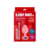 Luv Inc Jp32 Medium Jeweled Plug Pink Prostate Toys