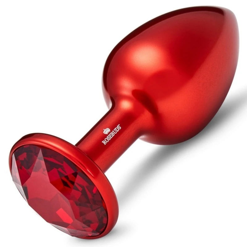 Rosebuds ALU Red M - Volcano Butt Plugs