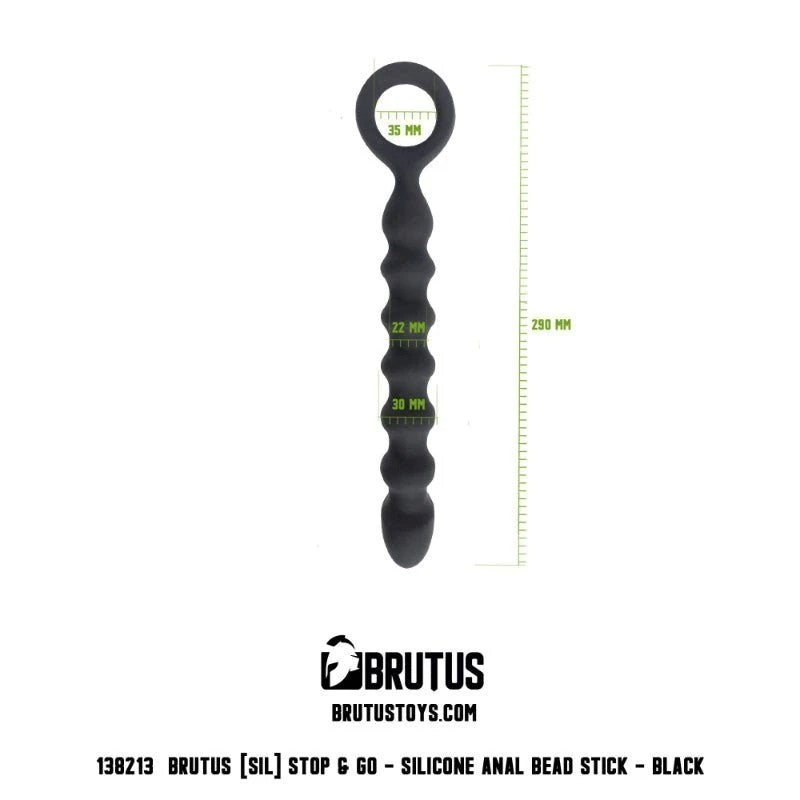 Stop and Go Anal Bead Stick Butt Plugs