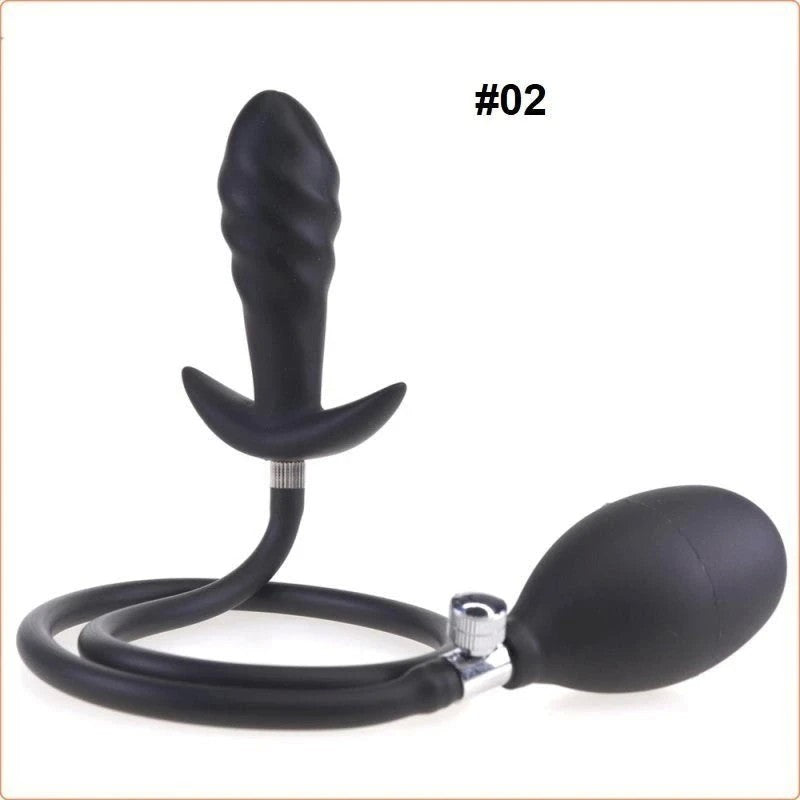 BDStyle Customizable Inflatable Pleasure Enhancer Butt Plugs