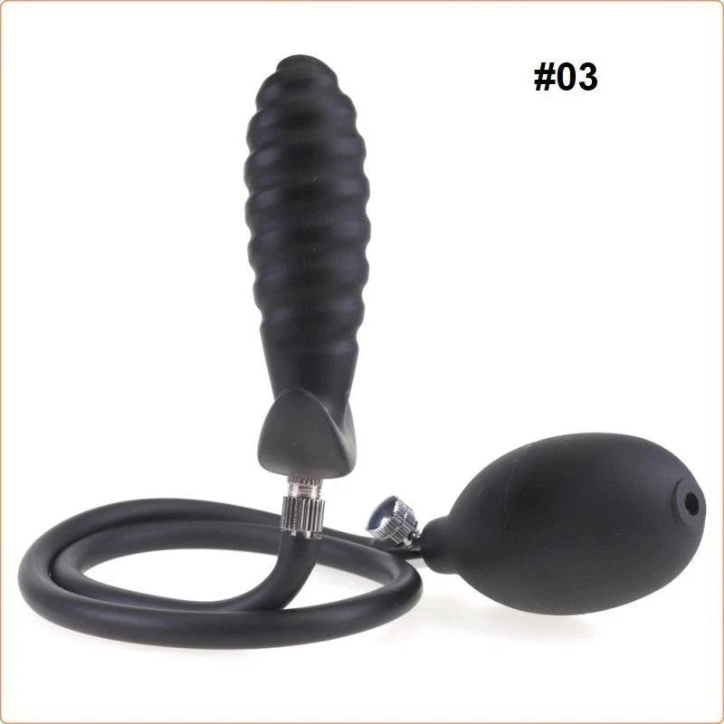 BDStyle Customizable Inflatable Pleasure Enhancer Butt Plugs