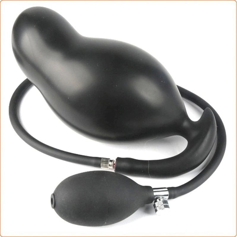 Inflatable Dildo Silicone Anal Extender Dilatador Butt Plugs