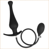 Silicone Expand Inflatable Dildo Anal Plug Butt Plugs