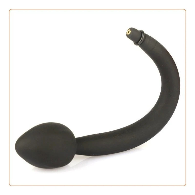 Metal Ball Inside Inflatable Dildo Plug Butt Plugs