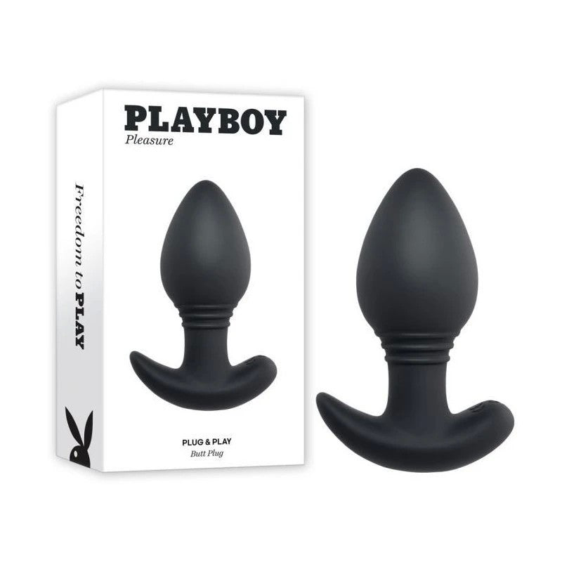 Playboy Pleasure PLUG and PLAY Vibrating Butt Plug Butt Plugs