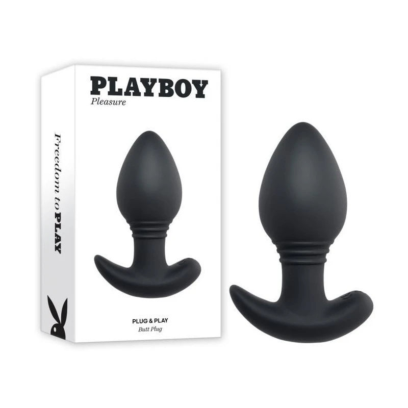 Playboy Pleasure PLUG and PLAY Vibrating Butt Plug Butt Plugs