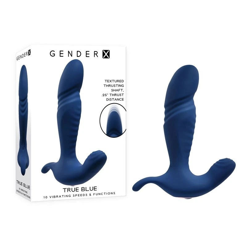 Gender X TRUE BLUE - Luxurious Prostate Massager for Unparalleled Pleasure Prostate Toys