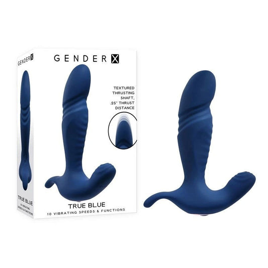 Gender X TRUE BLUE - Luxurious Prostate Massager for Unparalleled Pleasure - Prostate Toys
