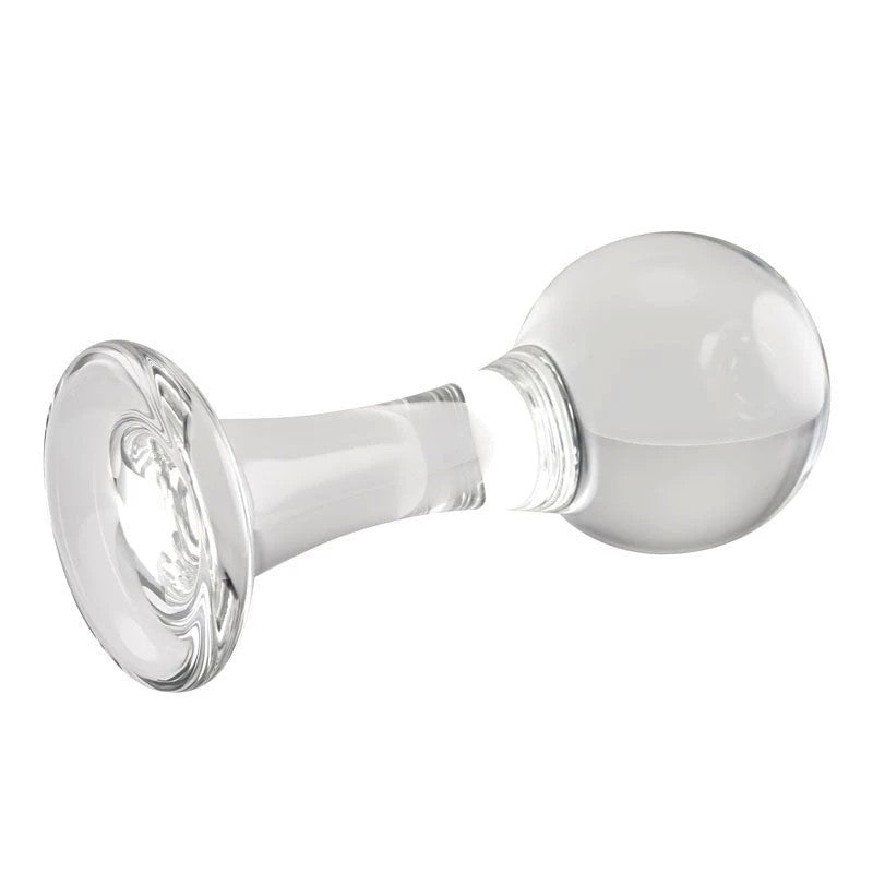 Gender X THE BALLER - Slick, Stylish Glass Pleasure Butt Plugs