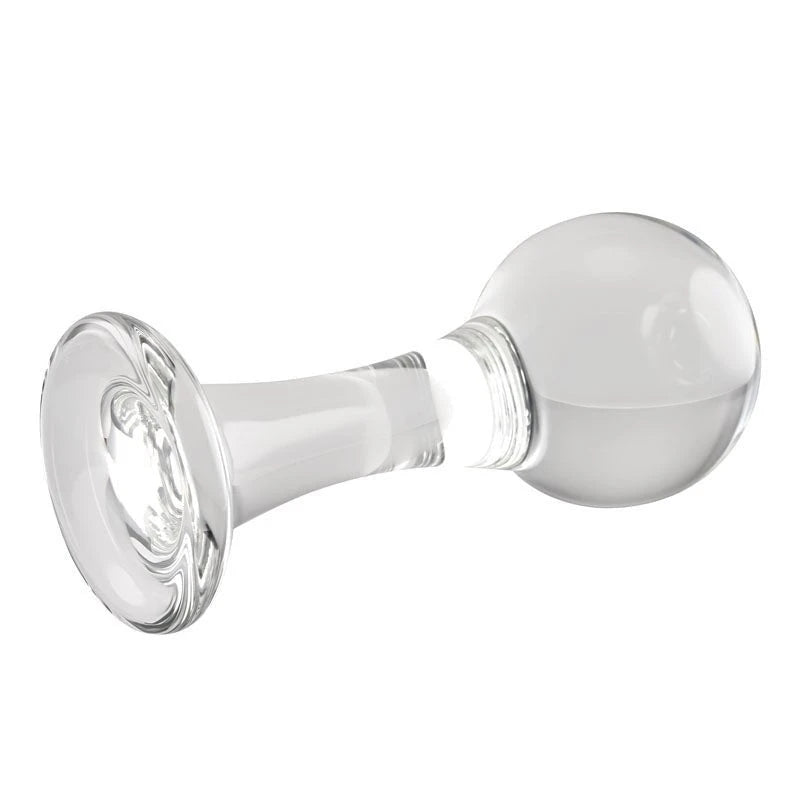 Gender X THE BALLER - Slick, Stylish Glass Pleasure Butt Plugs
