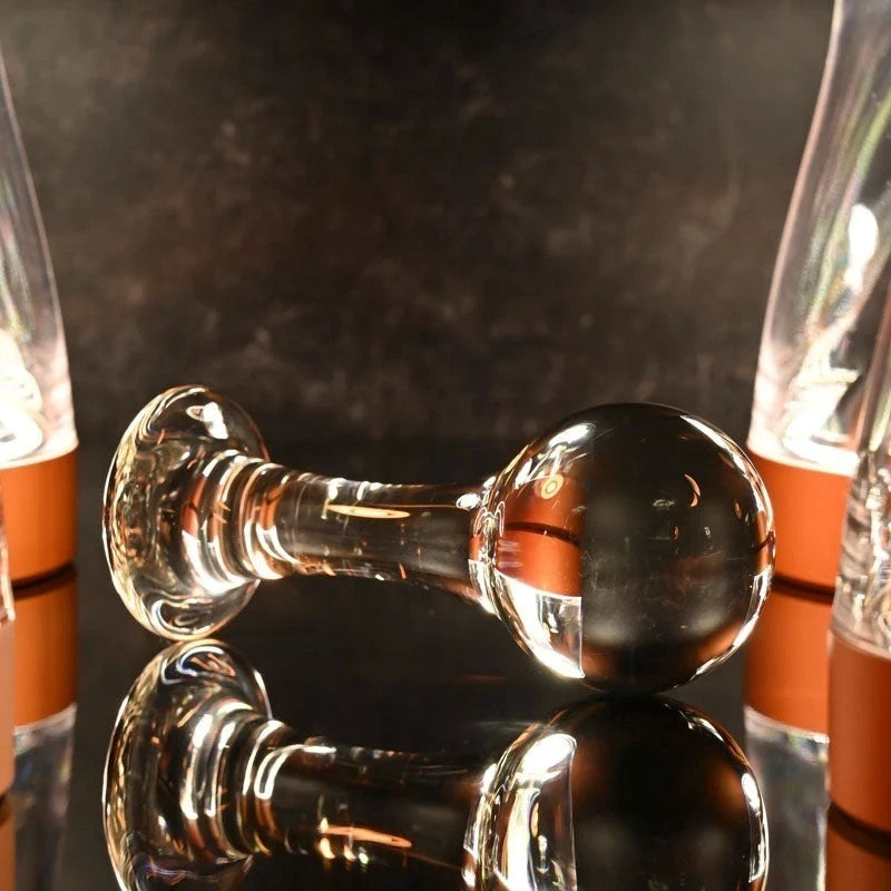Gender X THE BALLER - Slick, Stylish Glass Pleasure Butt Plugs