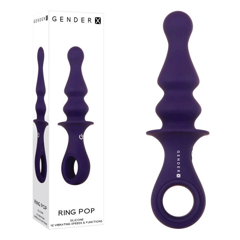 Gender X Rechargeable Pleasure Ring - Unleash Ecstasy Butt Plugs