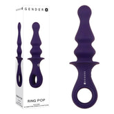 Gender X Rechargeable Pleasure Ring - Unleash Ecstasy Butt Plugs
