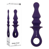 Gender X Rechargeable Pleasure Ring - Unleash Ecstasy Butt Plugs