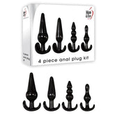 Explore Intimate Bliss - Adam & Eve's 4-Piece Anal Pleasure Set Butt Plugs