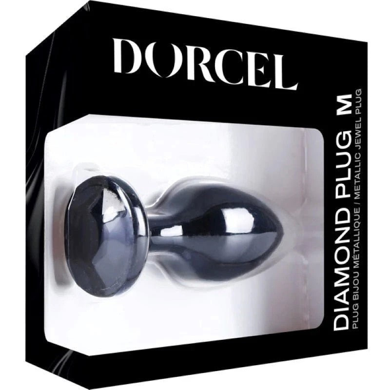 DORCEL Diamond Plug Black Butt Plugs