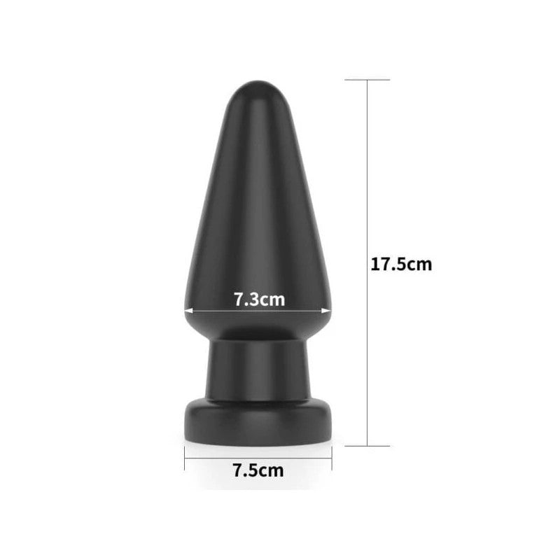 King Sized 7.5 Inch Anal Shocker Mega Butt Plug Butt Plugs