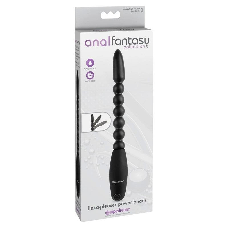 Anal Fantasy Collection Flexa Pleaser Power Anal Beads Anal Vibrators