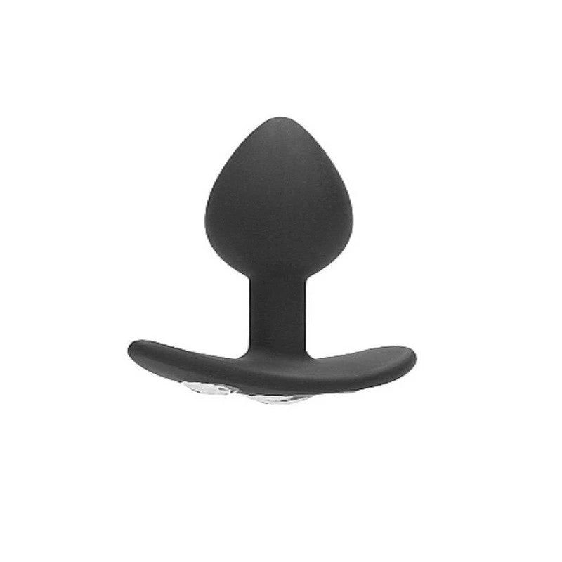 Shots Toys Regular Diamond 7.7 cm Gem Base Butt Plug With Handle Butt Plugs