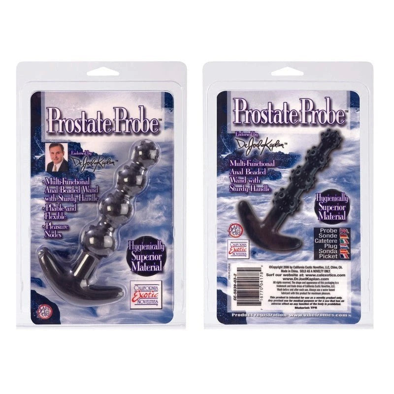 Dr. Joel Kaplan Prostate Play Probe With EZ Grip Handle Prostate Toys