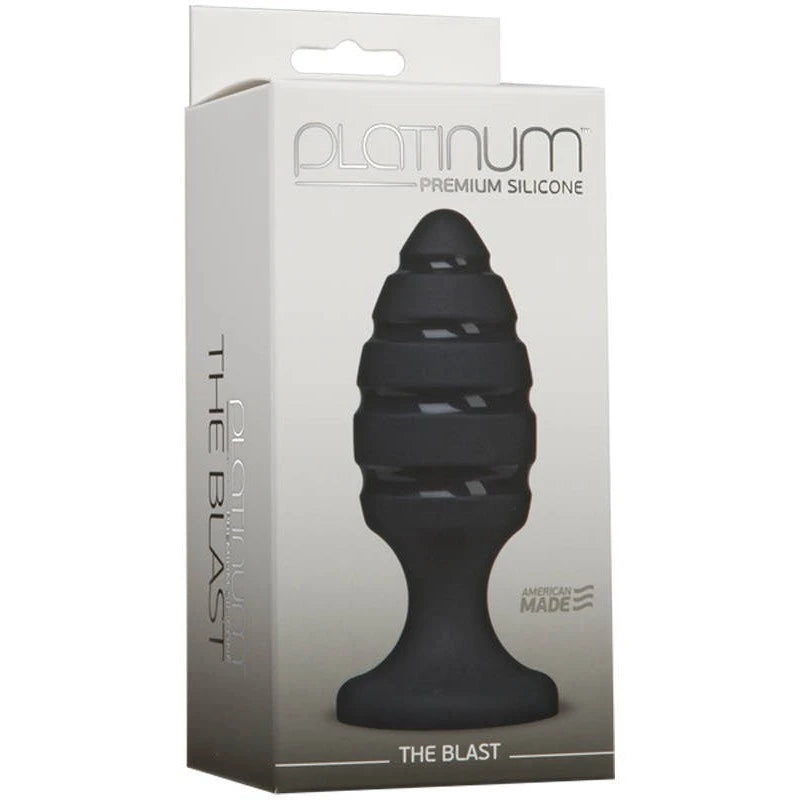Doc Johnson Platinum The Blast Silicone Butt Plug Butt Plugs