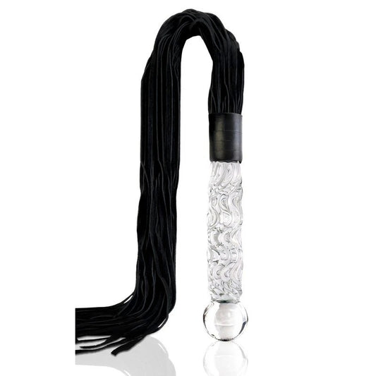 Pipedream Icicles No 38 Hand Blown Glass Whip {% if variant != 'Default Title' and variant != blank %} {% endif %} Anal Dildos