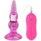 Pleasure Butt Plug 10 Modes Pink Anal Vibrators