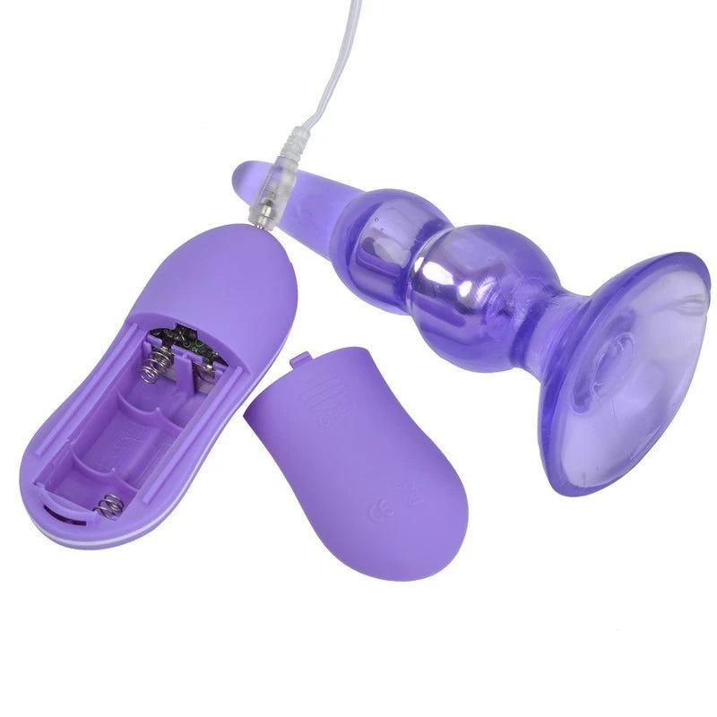 Pleasure Butt Plug 10 Modes Purple Butt Plugs