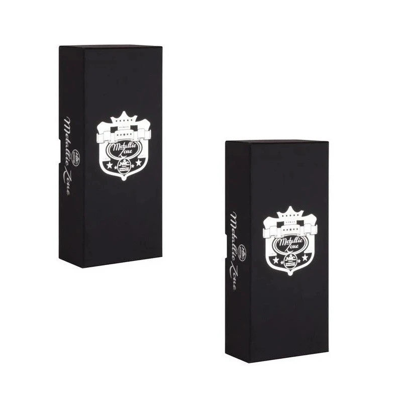 Luxurious Metallic Zone Ribbed Anal Toy - 3 Sizes Butt Plugs