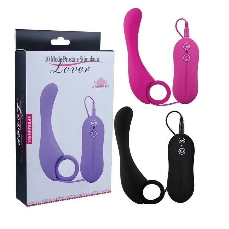 Aphrodisia Lover Prostate Stimulator Vibrating Butt Plugs