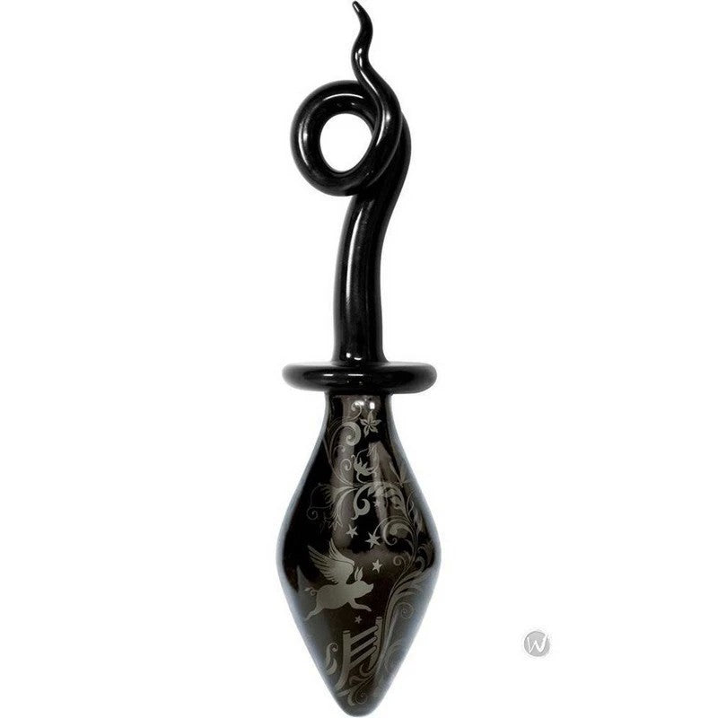 Glamorous Glass Pony Tail Plug - Fashionistas Collection Butt Plugs