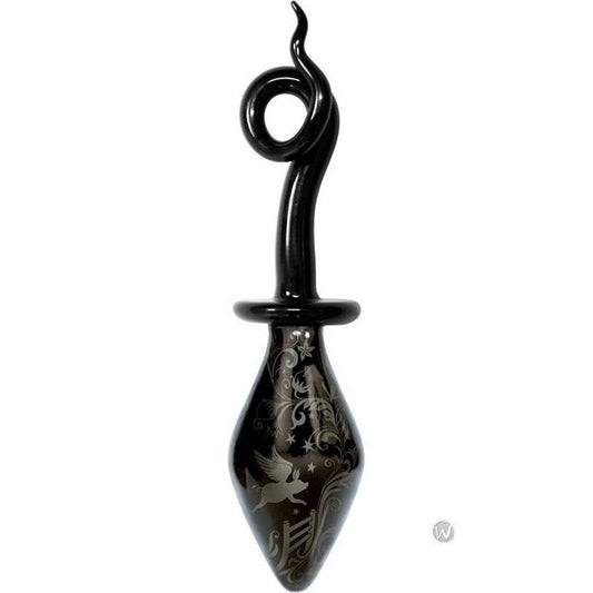 Glamorous Glass Pony Tail Plug - Fashionistas Collection - Butt Plugs