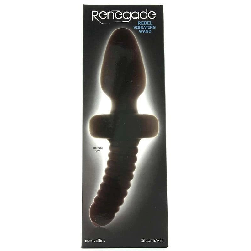 Renegade Rebel Vibrating Wand Anal Dildos
