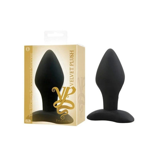 Velvet Silicone Tapered Butt Plug - Pleasure Perfection by Icon Brands - Butt Plugs