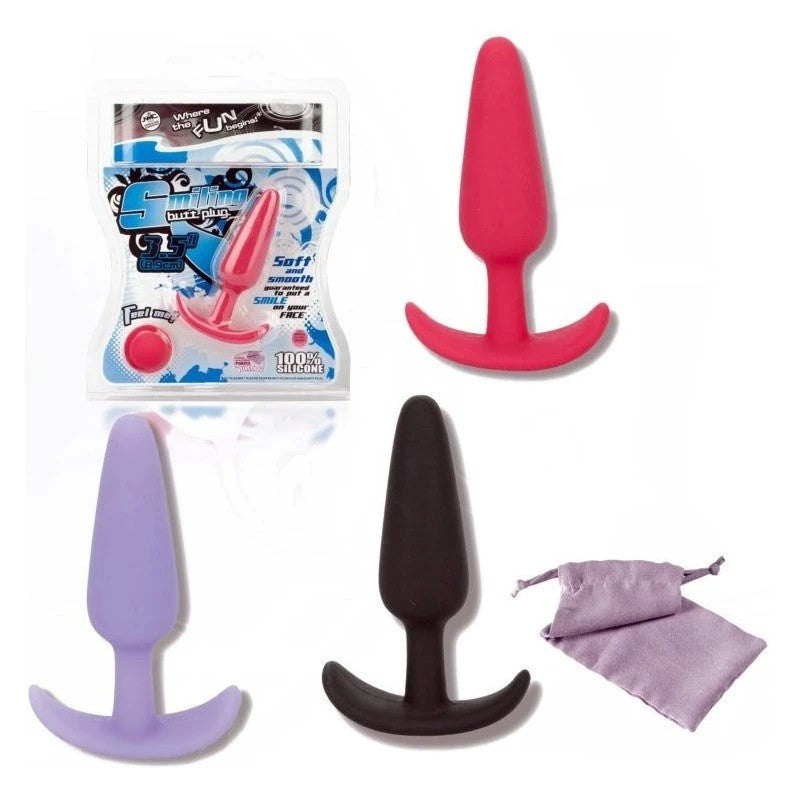 Nanma Smiling Butt Plug 3.5" Prostate Toys