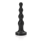 Tantus Ripple Large Black Butt Plugs
