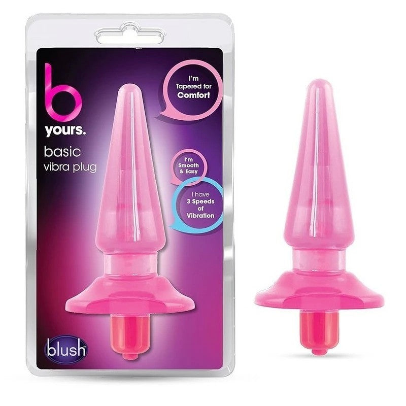 Blush Novelties Basic Vibra Plug Butt Plugs