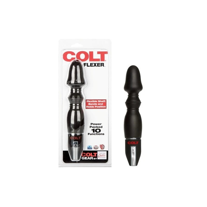 Colt Flexer 10 Functions Silicone Anal Vibrator Anal Vibrators